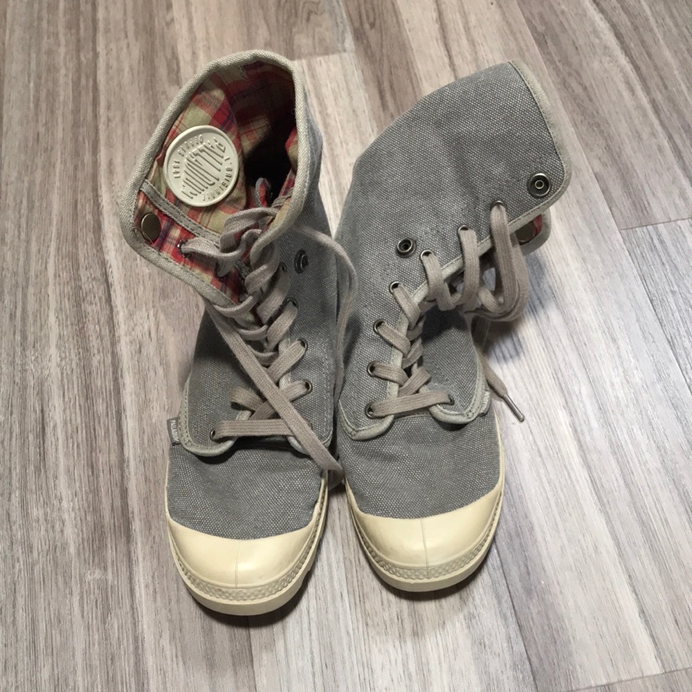 Palladium Tan Boots 8.5